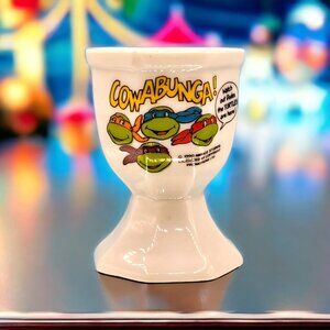 Teenage Mutant Ninja Turtles Eggcup from 1990 Cowabunga TMNT Collector v4 Englan